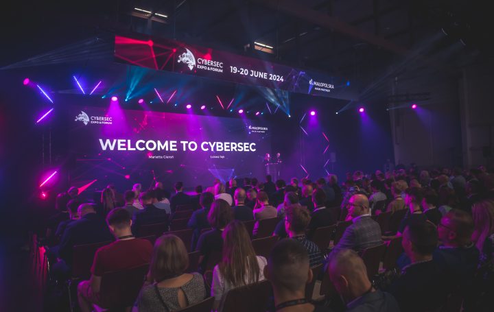 Ekrany LED Cybersec Forum 2024